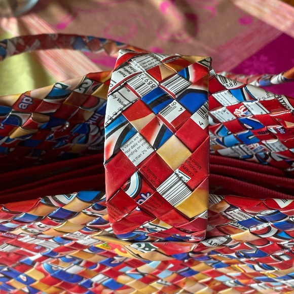 Catch all bag woven plastic - Picture 5 of 5